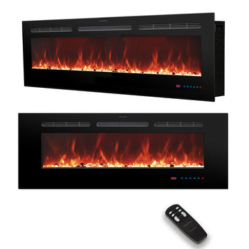 Electric Modern Fireplace Heater