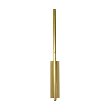 Golden Tube Adjustable Wall Lamp