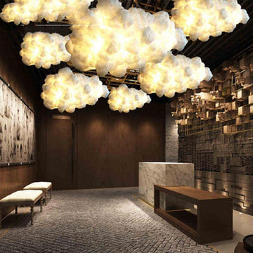 Cloud chandelier ceiling pendant light